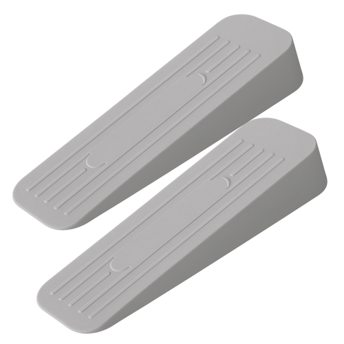 alp heavy duty rubber door stopper – grey, 120×37×20 mm (pack of 2)