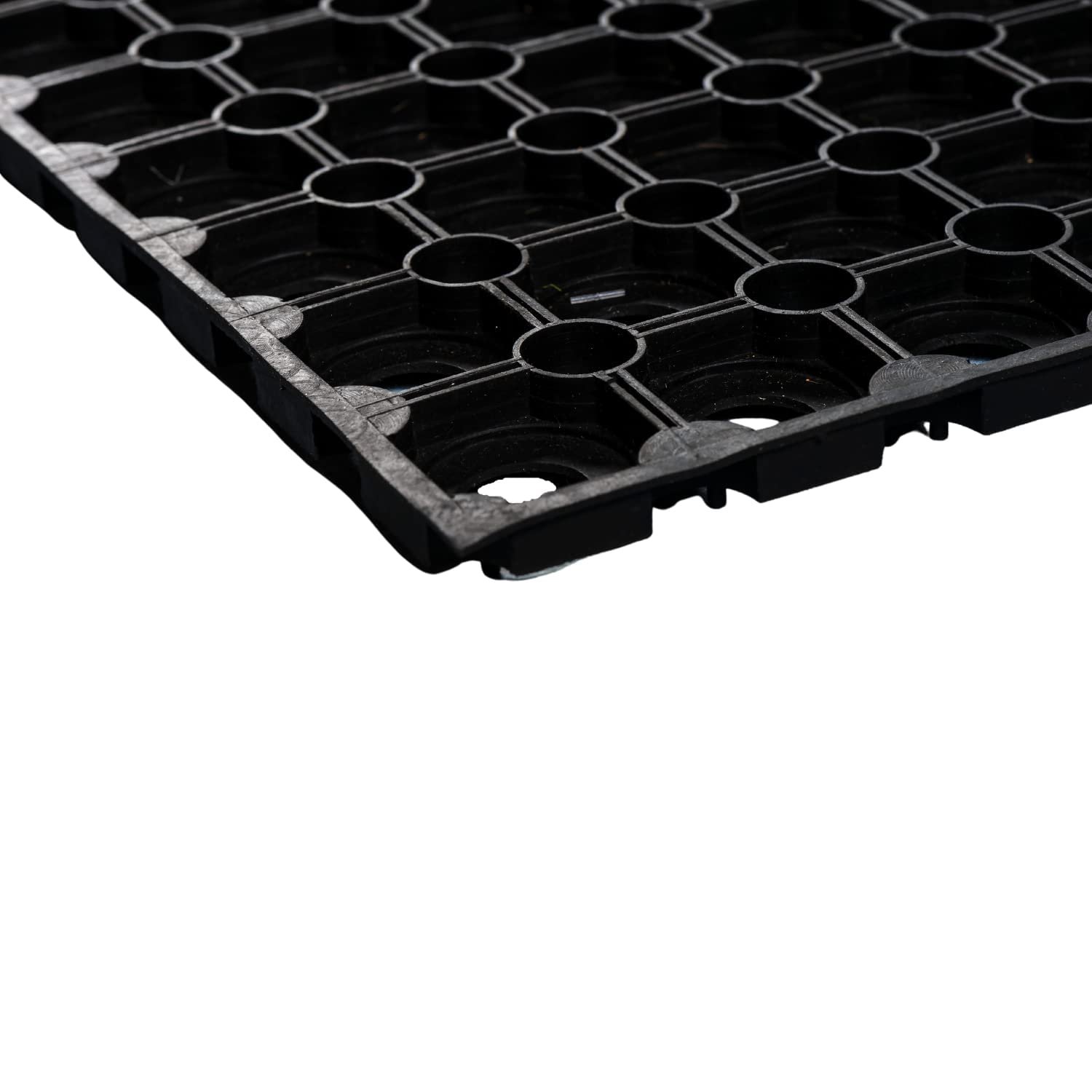 ALP EPDM Rubber Hollow Anti-Fatigue Floor Mat – Black, 600×400 mm (Pack of 1) - Image 3