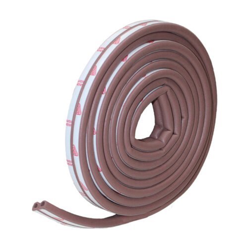 ALP D-Shape Door & Window Seal – 6M, Brown (1pcs)