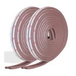 ALP D-Shape Door & Window Seal – 6M, Brown (Pack of 2)