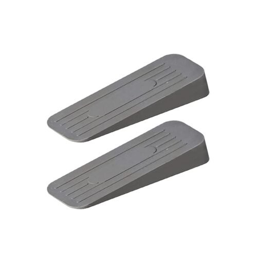 ALP Heavy Duty Rubber Door Stopper – Grey, 120×37×20 mm (Pack of 2)
