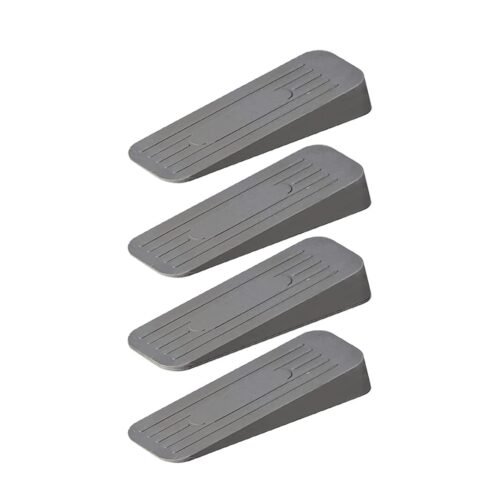 ALP Heavy Duty Rubber Door Stopper – Grey, 120×37×20 mm (Pack of 4)