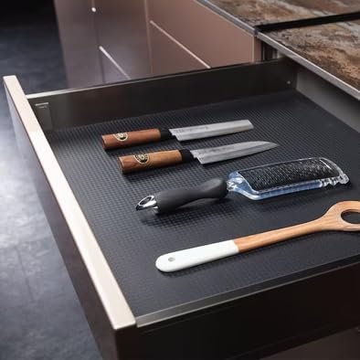 ALP Square Rubber Anti-Slip Solid Mat – Black, 452×452×7.5 mm (Pack of 1) - Image 6