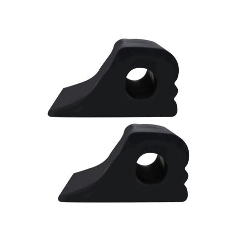 heavy duty small wheel chock wheel stopper (pack of 2)