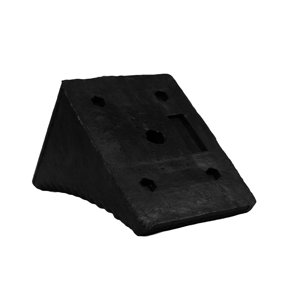 heavy duty wedge type wheel chock wheel stopper (pack of 2) heavy duty wedge type wheel chock wheel stopper (pack of 2)