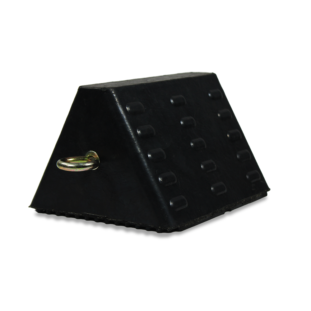 heavy duty 6x9x8" wheel chock wheel stopper (pack of 2) heavy duty 6x9x8" wheel chock wheel stopper (pack of 2)