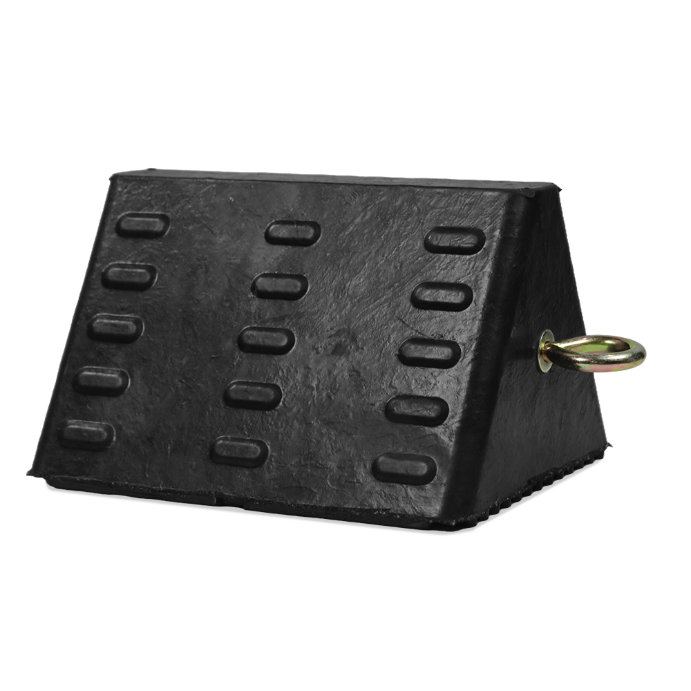 heavy duty 6x9x8" wheel chock wheel stopper (pack of 2) heavy duty 6x9x8" wheel chock wheel stopper (pack of 2)