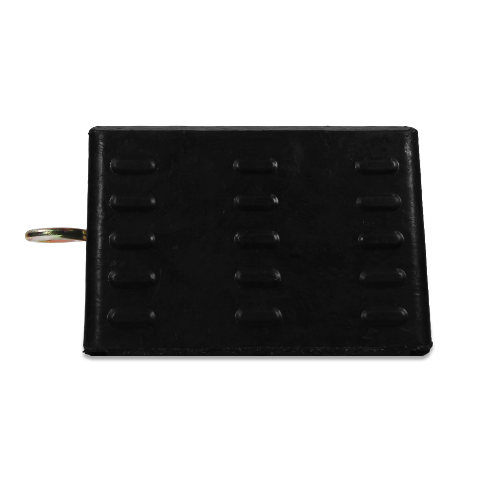 heavy duty 6x9x8" wheel chock wheel stopper (pack of 2) heavy duty 6x9x8" wheel chock wheel stopper (pack of 2)