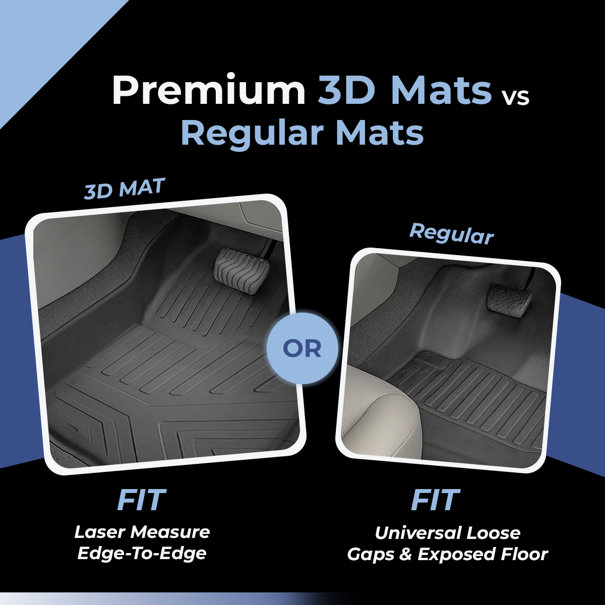 heavy duty 3d black car floor mats for creta 2024 (set of 3) heavy duty 3d black car floor mats for creta 2024 (set of 3)