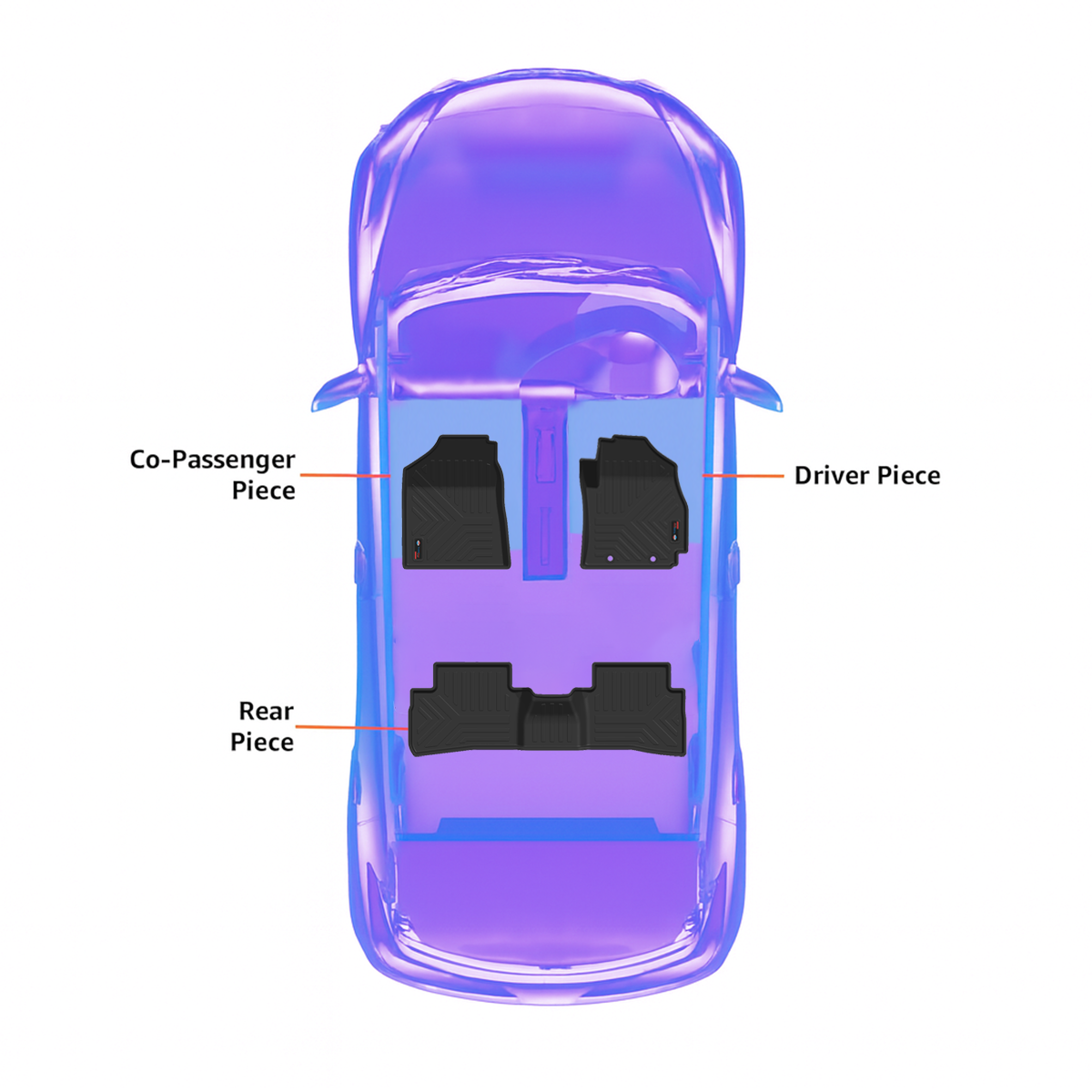 heavy duty 3d black car floor mats for kia carens 2022 (set of 3) heavy duty 3d black car floor mats for kia carens 2022 (set of 3)