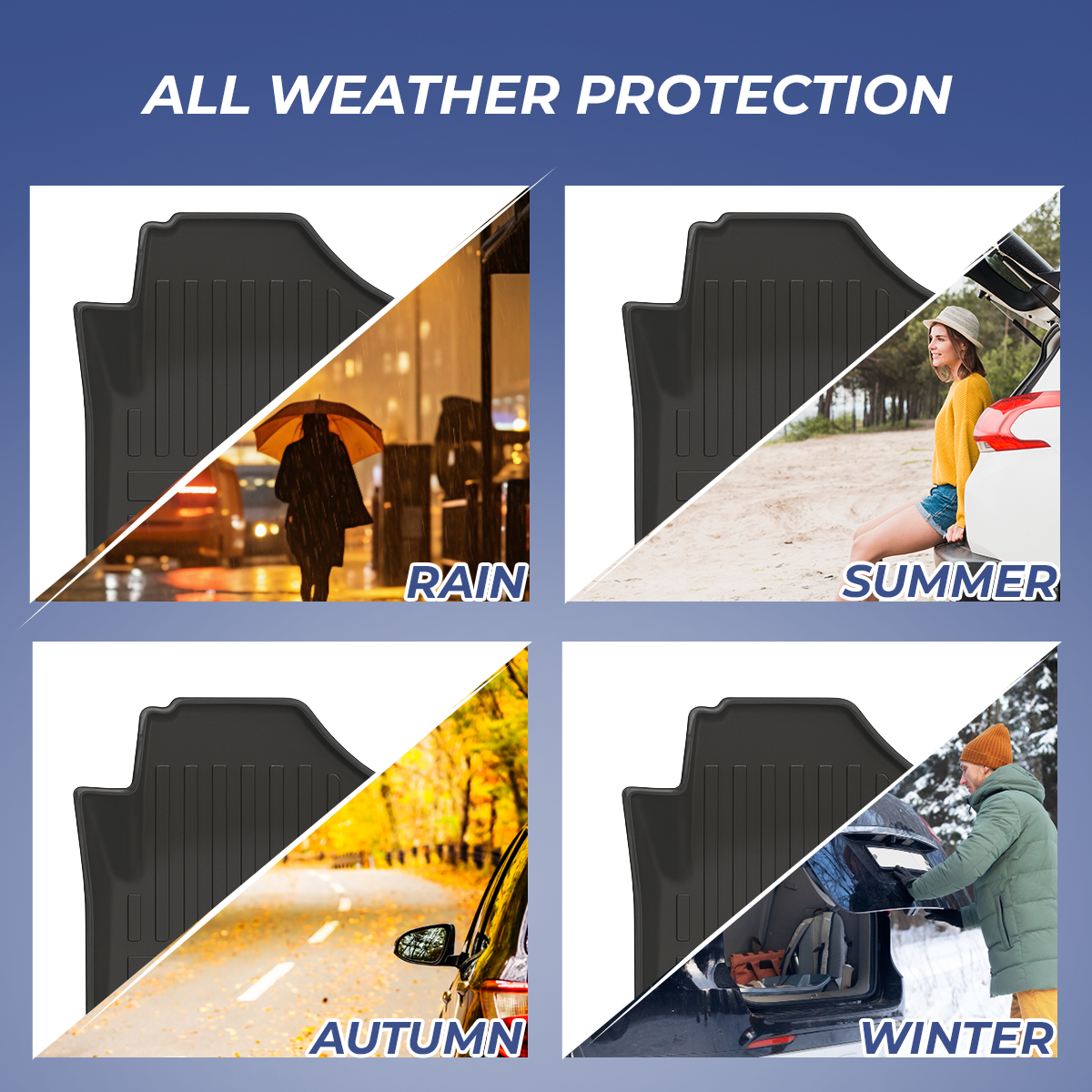 heavy duty 3d black car floor mats for kia carens 2022 (set of 3) heavy duty 3d black car floor mats for kia carens 2022 (set of 3)