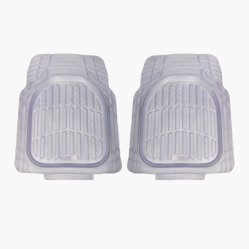 heavy duty universal pvc transparent car floor mats (set of 3) heavy duty universal pvc transparent car floor mats (set of 3)