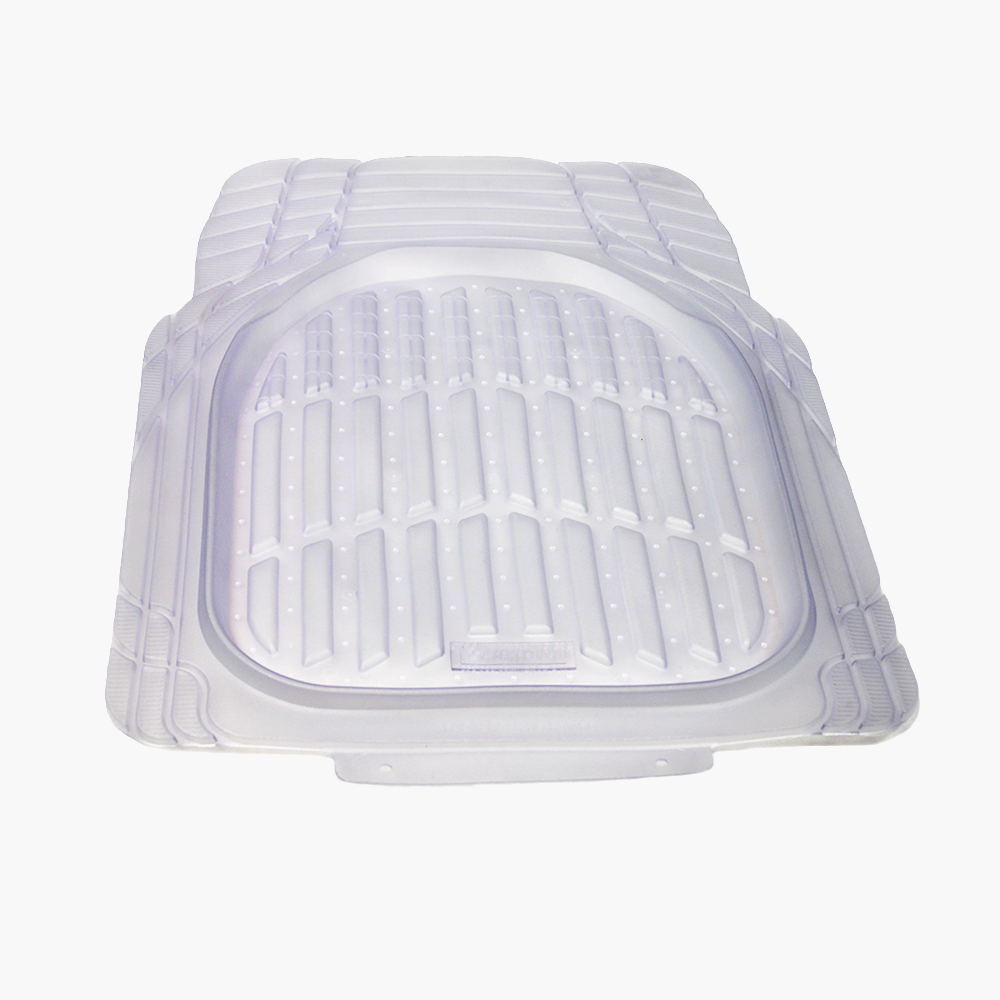 heavy duty universal pvc transparent car floor mats (set of 3) heavy duty universal pvc transparent car floor mats (set of 3)