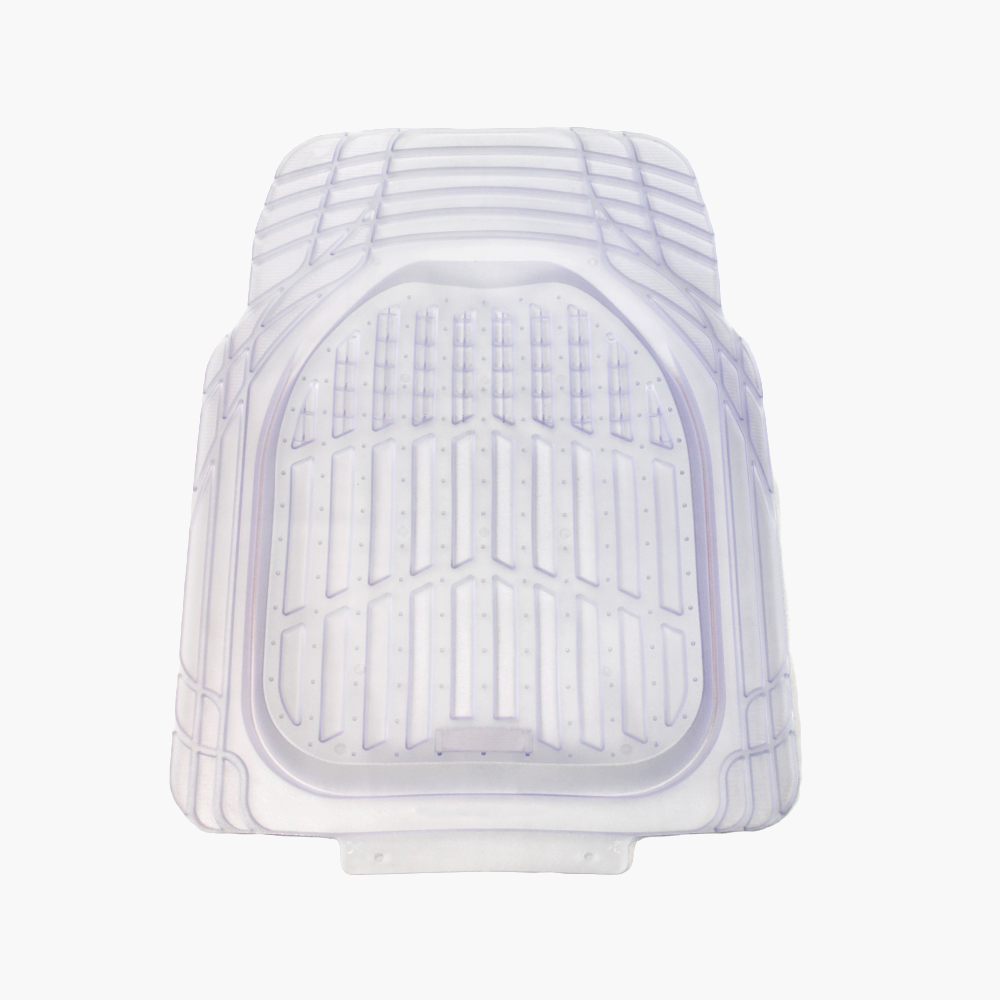 heavy duty universal pvc transparent car floor mats (set of 3) heavy duty universal pvc transparent car floor mats (set of 3)