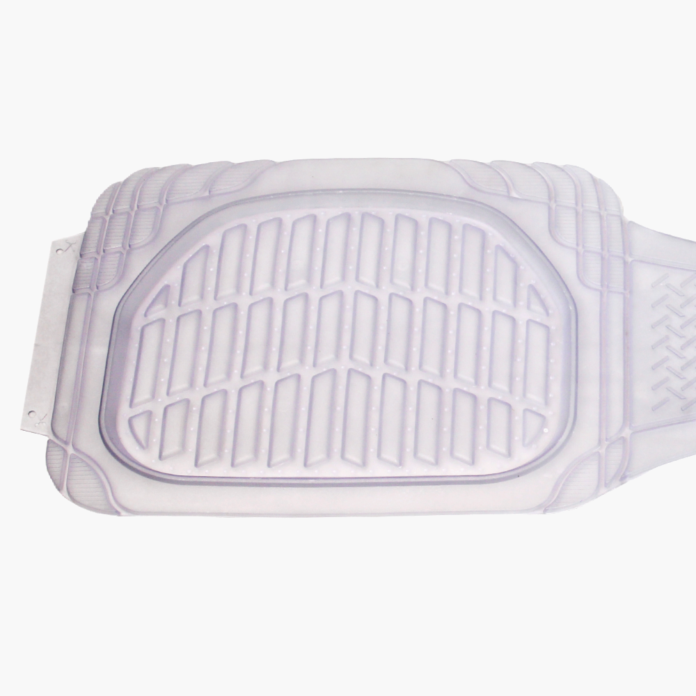 heavy duty universal pvc transparent car floor mats (set of 3) heavy duty universal pvc transparent car floor mats (set of 3)