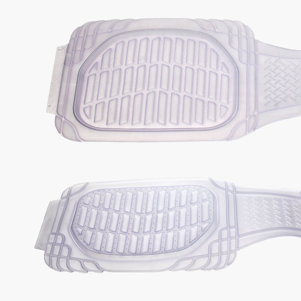 heavy duty universal pvc transparent car floor mats (set of 3) heavy duty universal pvc transparent car floor mats (set of 3)